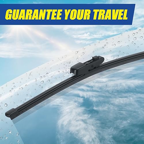 Vista 29 de Limpiaparabrisas trasero de 12 pulgadas para Mitsubishi Outlander 24-21/Nissan Rogue 23-08 Kicks 23-17 Juke 17-11 Pathfinder 20-13 Qashqai 22-17