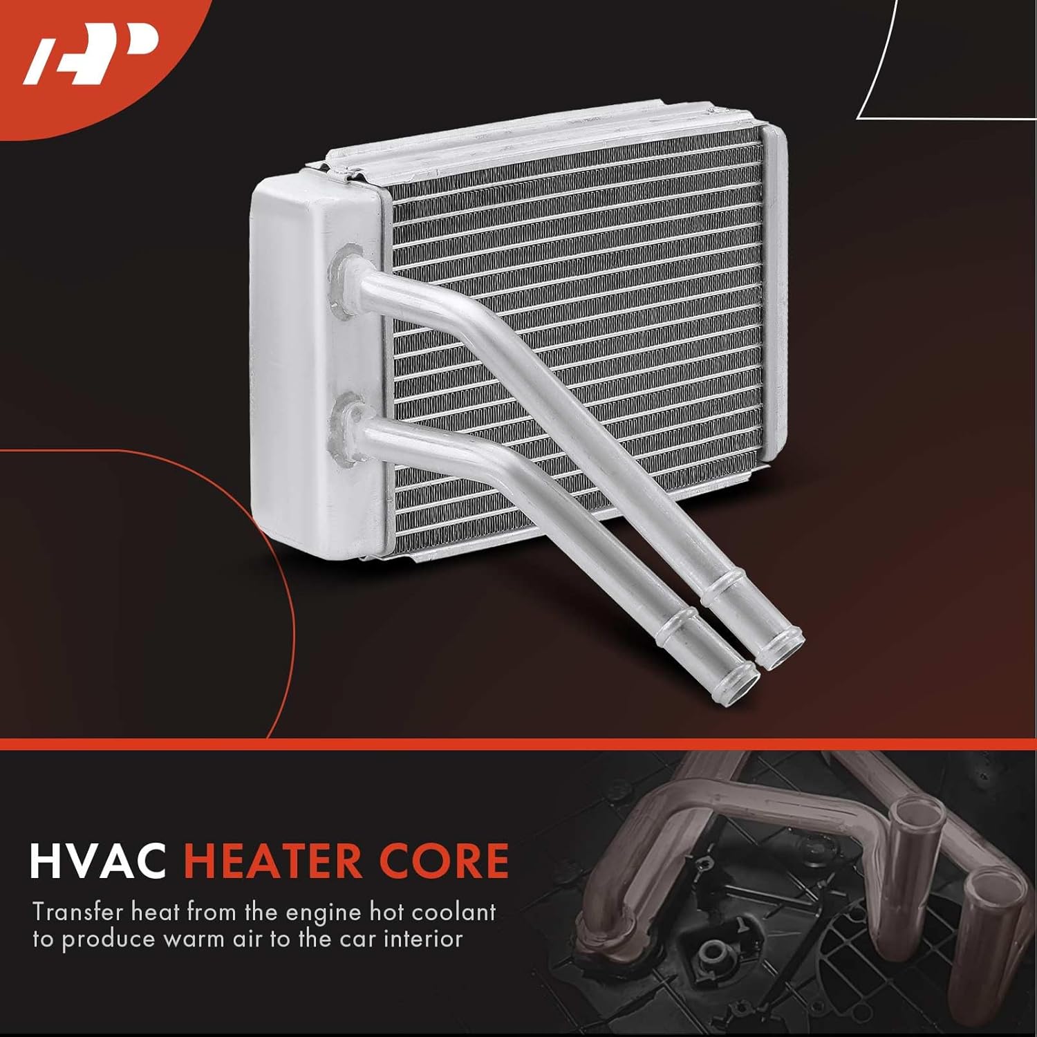 A-Premium HVAC Heater Core Compatible with Ford Explorer Explorer Sport Explorer Sport Trac Ranger & Mazda B2300 B2500 B3000 B4000 & Mercury Mountaineer Replace# F5TZ18476A F87H18476AA