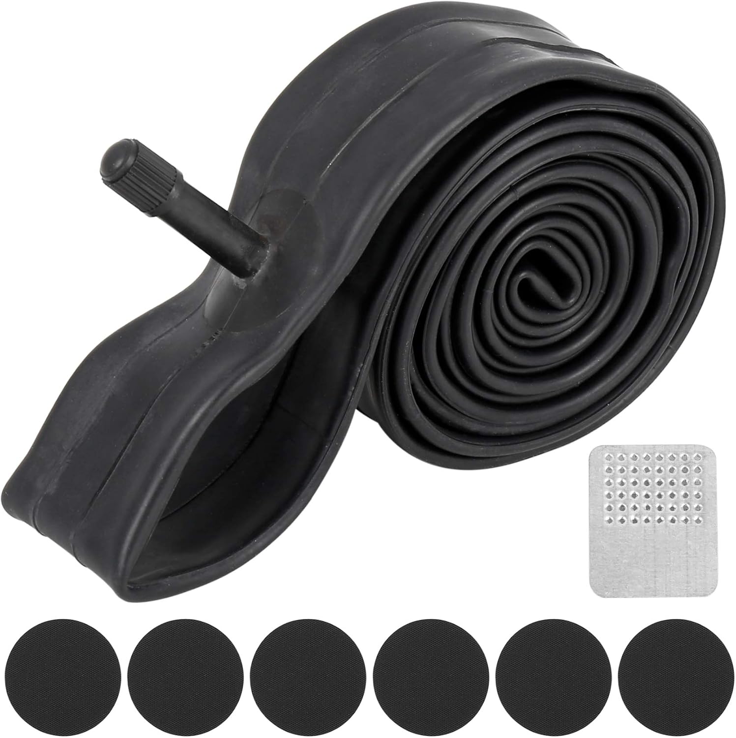 X AUTOHAUX 26 Inch Bike Tube 26x1 3/8 American Type Valve Bicycle Inner Tube