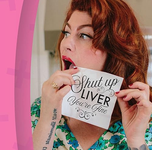 Miniatura 26 de Twisted Wares - Divertidas servilletas de cóctel - Perfectas para cualquier celebración de 5 x 5 pulgadas (paquete de 20) (por favor, mezclar) POR