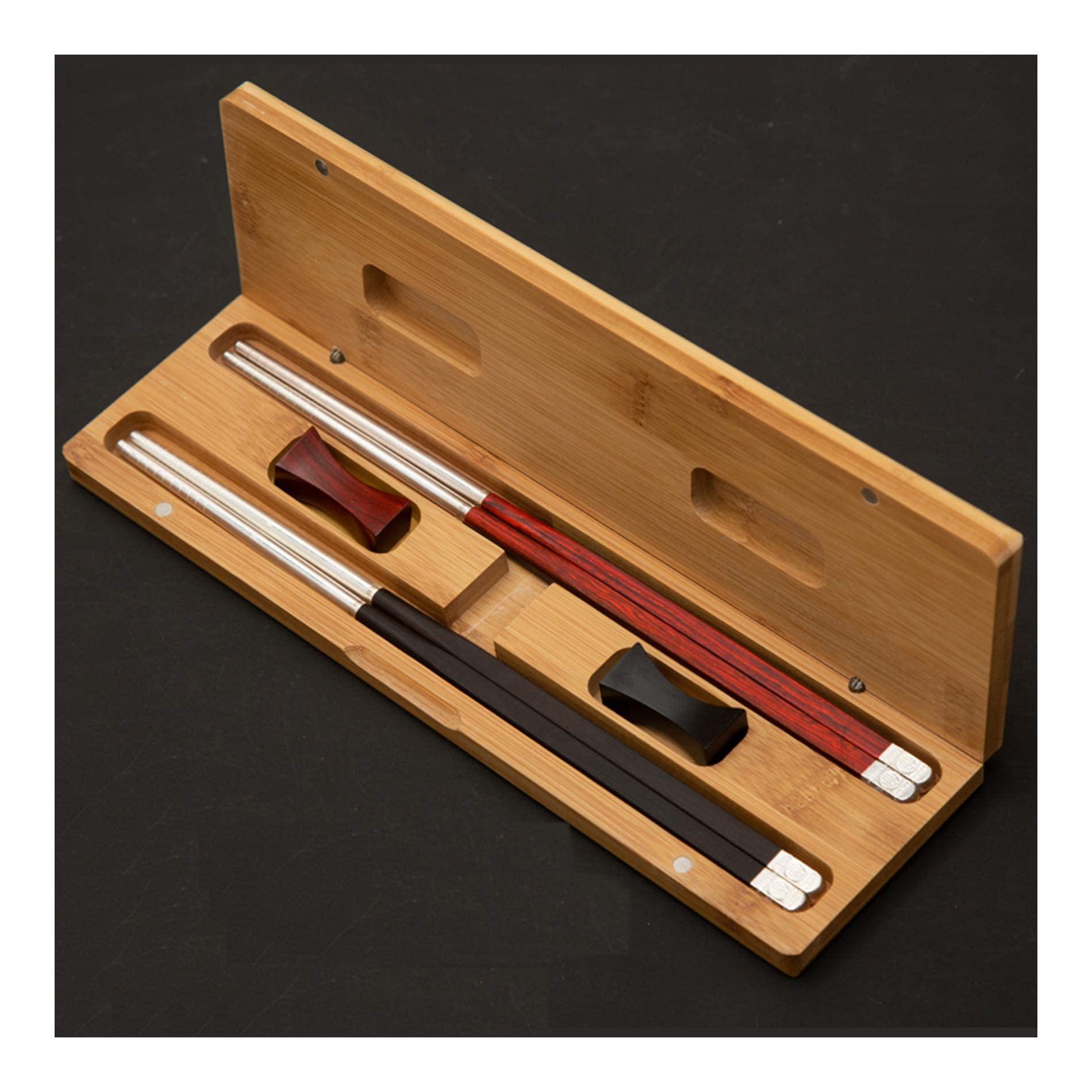 Baguettes en argent sterling 999 et bois massif un art de la table de luxe durable