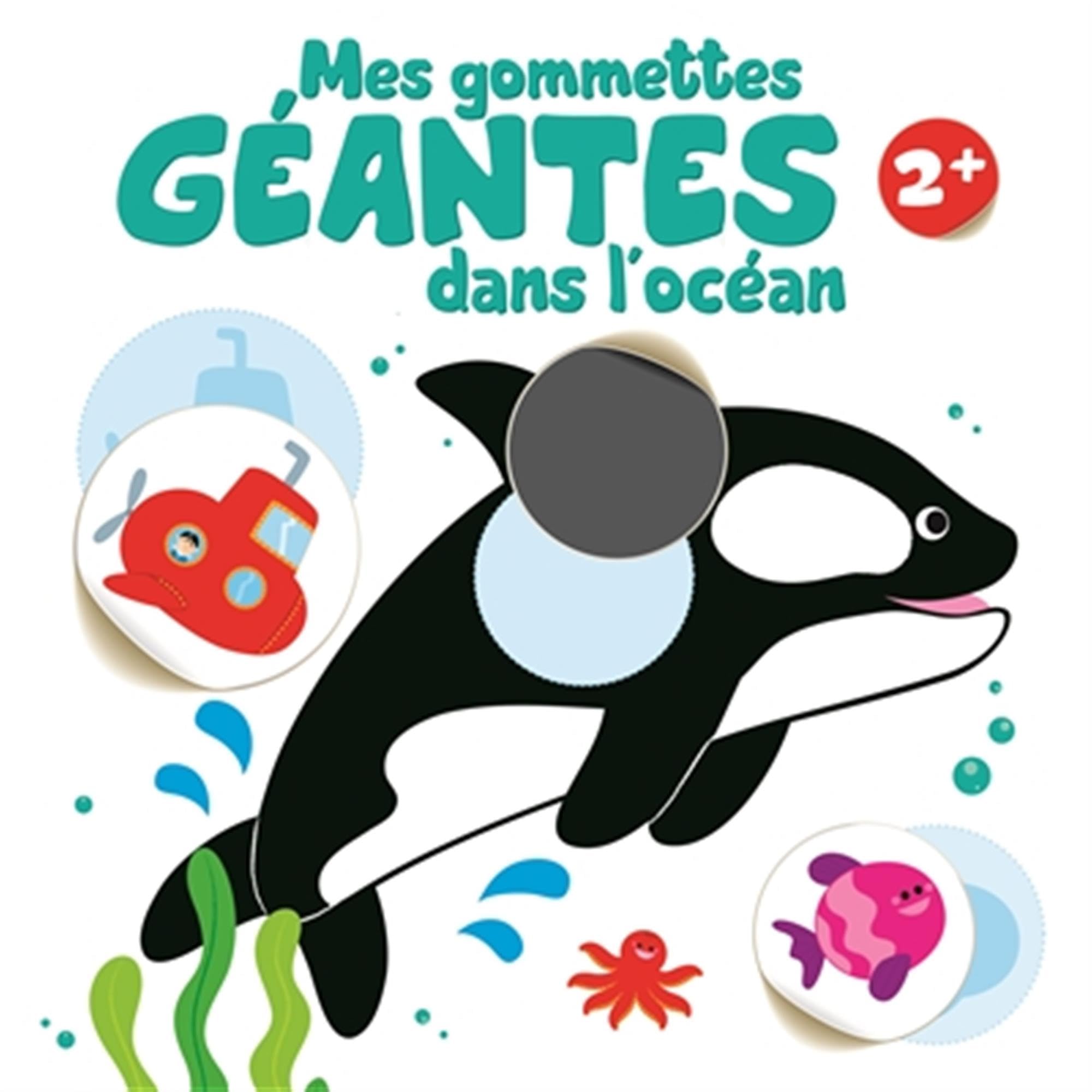 Mes gommettes GÉANTES à la ferme - 2+ (Mon album gommettes géantes)