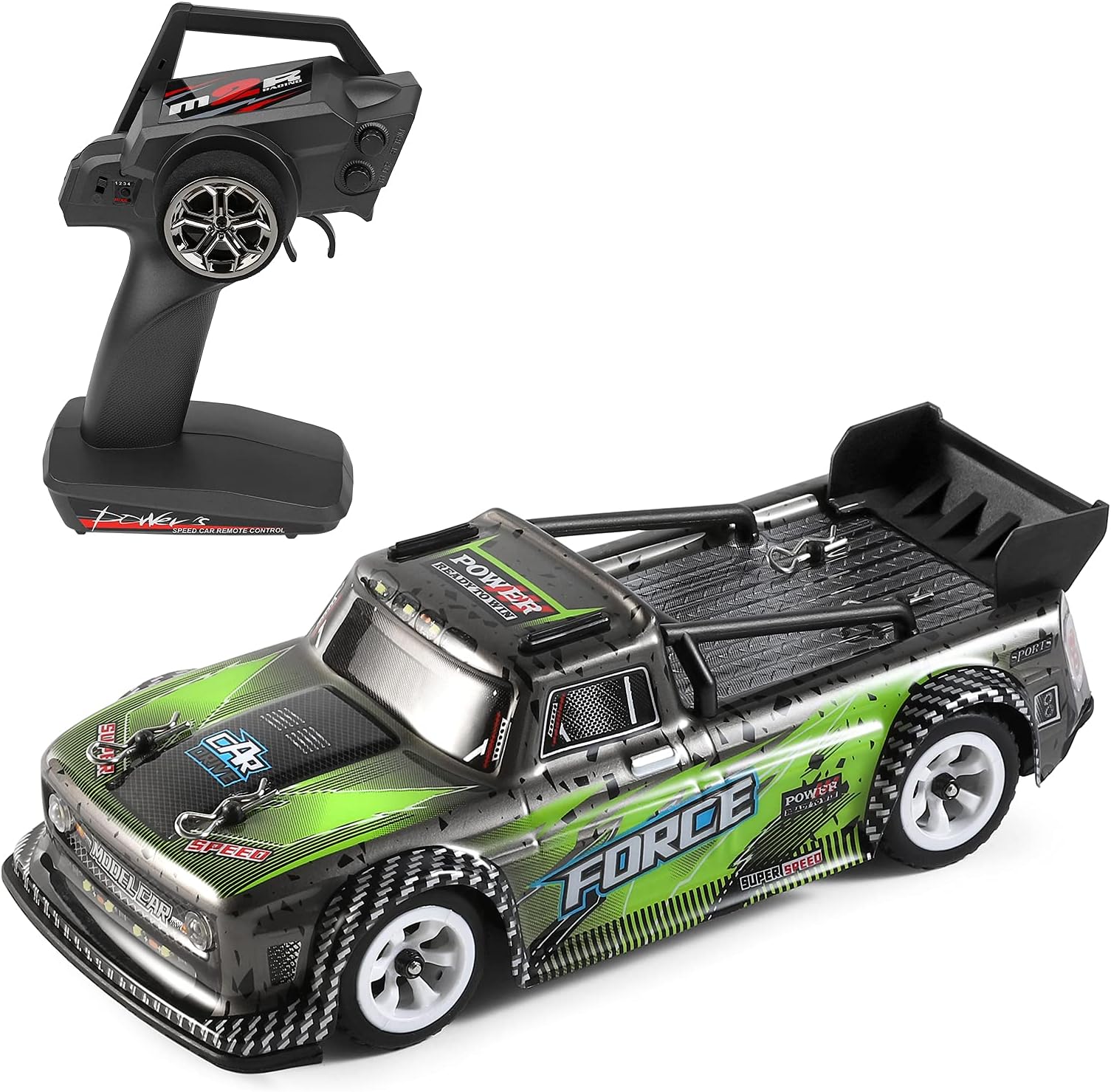 GoolRC WLtoys 284131 1:28 Scale 2.4GHz RC Race Car, 4WD, 30KM/H High Speed Electric Drift Car for Adults