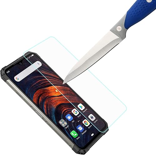 Miniatura 3 de Mr.Shield Paquete de 3 protectores de pantalla para Ulefone Armor 7E  Armor 7 vidrio templado vidrio japonés con dureza 9H Protector de pantalla con