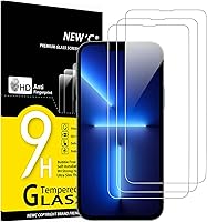 Vista 13 de NEW'C Paquete de 3 protectores de pantalla de privacidad para iPhone Air/iPhone 17 Air (6.5 pulgadas), película de vidrio templado antiespía