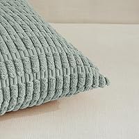 Vista 204 de Fancy Homi Fundas de almohada decorativas bohemias de 20 x 20 pulgadas para sala de estar, sofá, cama, sillón, rústico, moderno, decoración del Crema