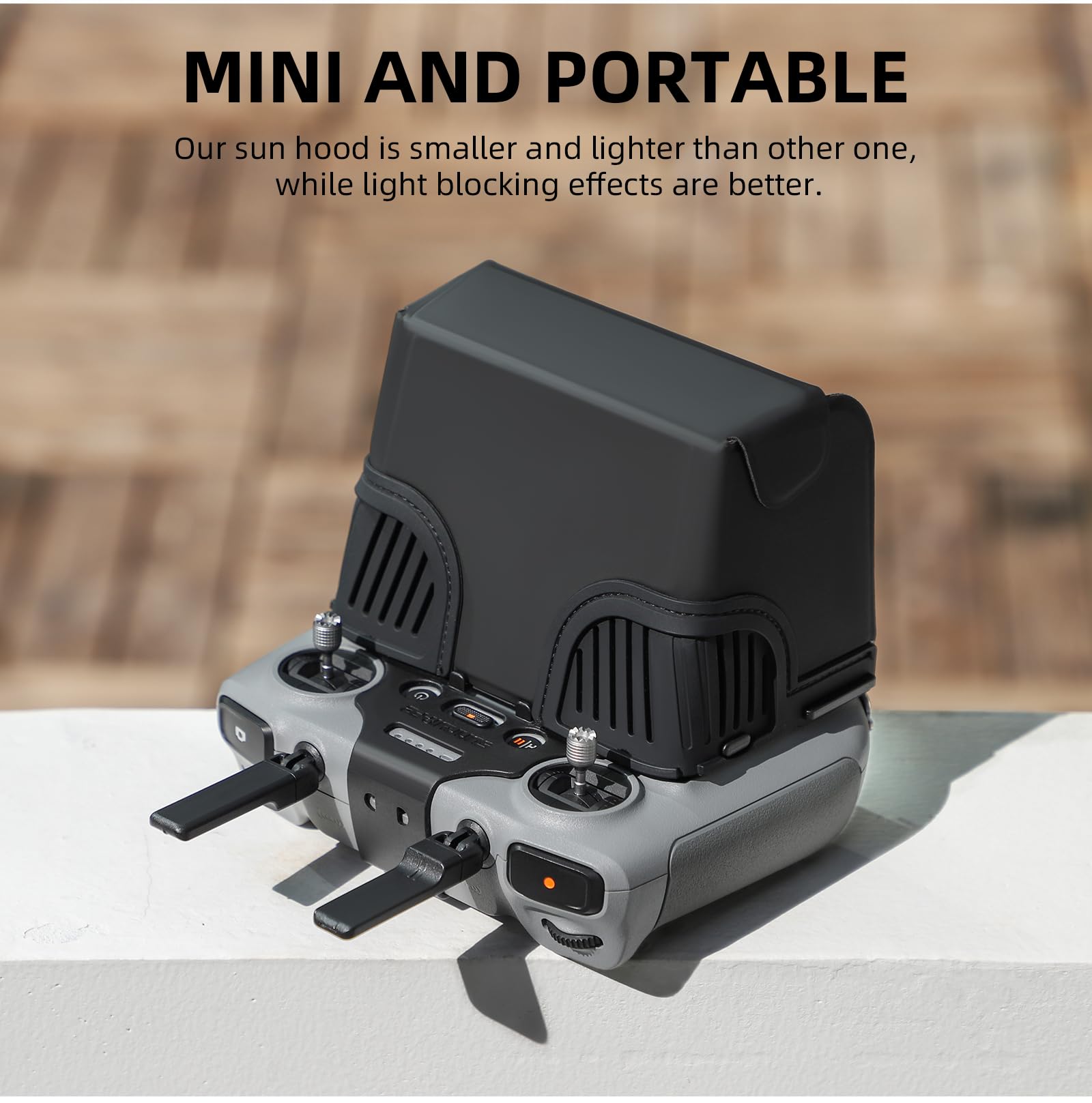 Zonnekap zonnescherm voor DJI RC2 Afstandsbediening Beschermhoes voor DJI Air 3/Mini 3 Pro Screen Afstandsbediening Kappen Sub Panel Zonnescherm Cover Protector Accessoires (voor RC 1