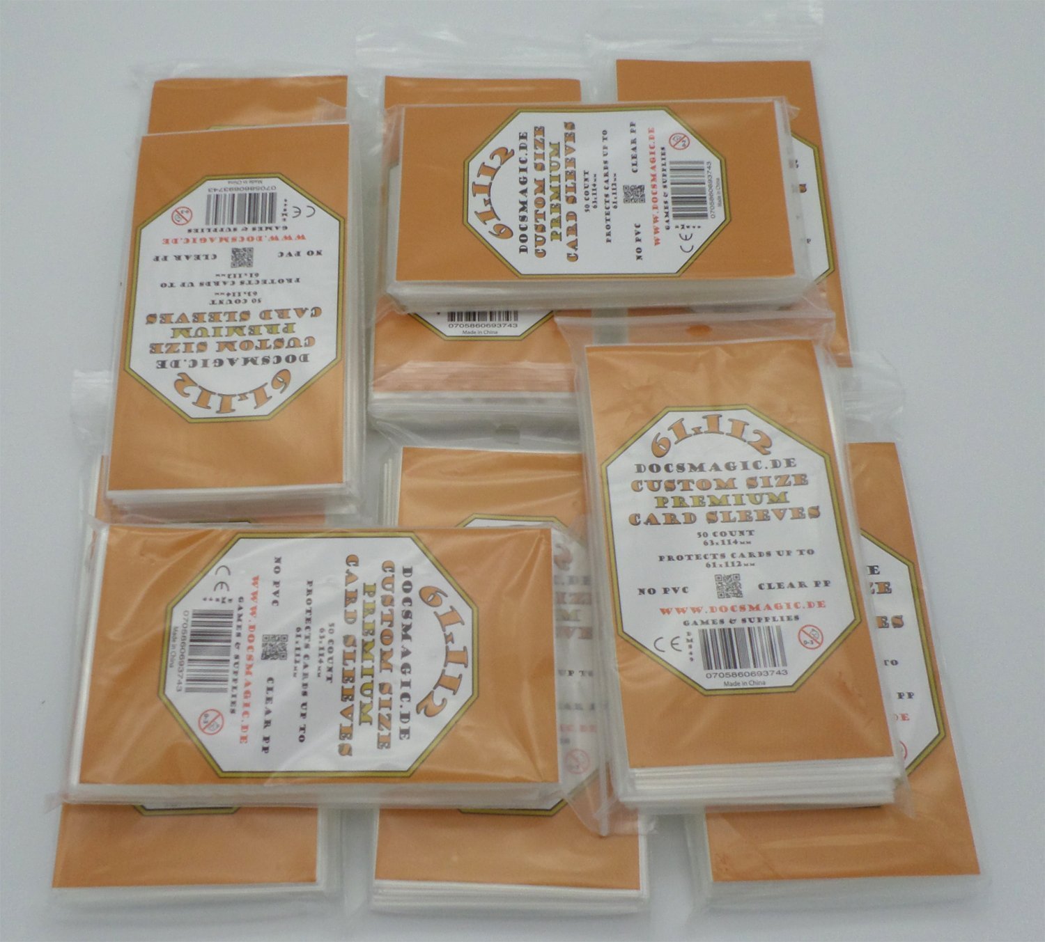docsmagic.de 1.000 Mini European Board Game Sleeves - 10 Packs - 47 x 70 - Small EU - 44 x 68 — view 20