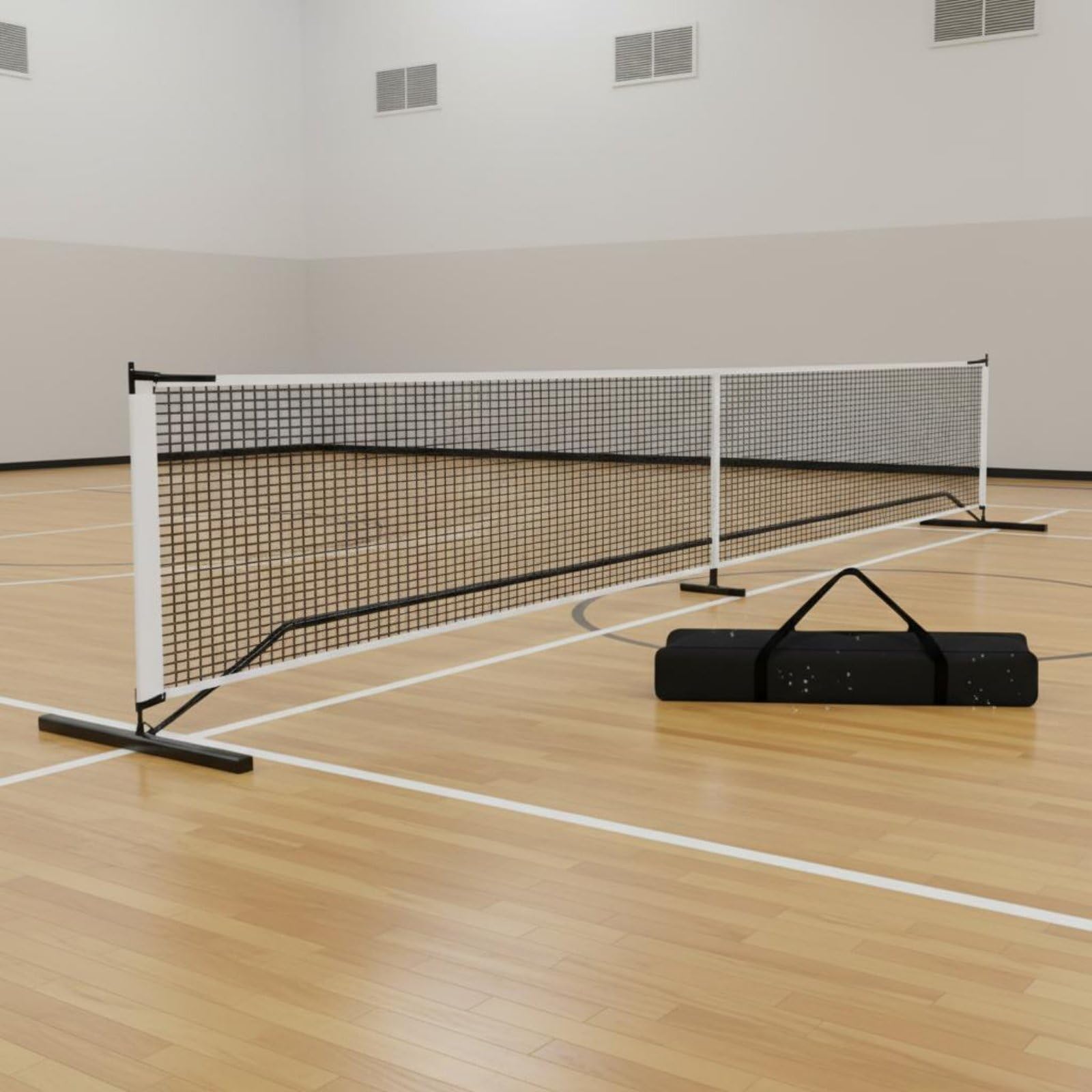 Rete da Pickleball Portatile Uso Interno Ed Esterno Rete da Pickleball Standard Leggero Attrezzatura Sportiva per Ragazzi, Allenamento, All'aperto