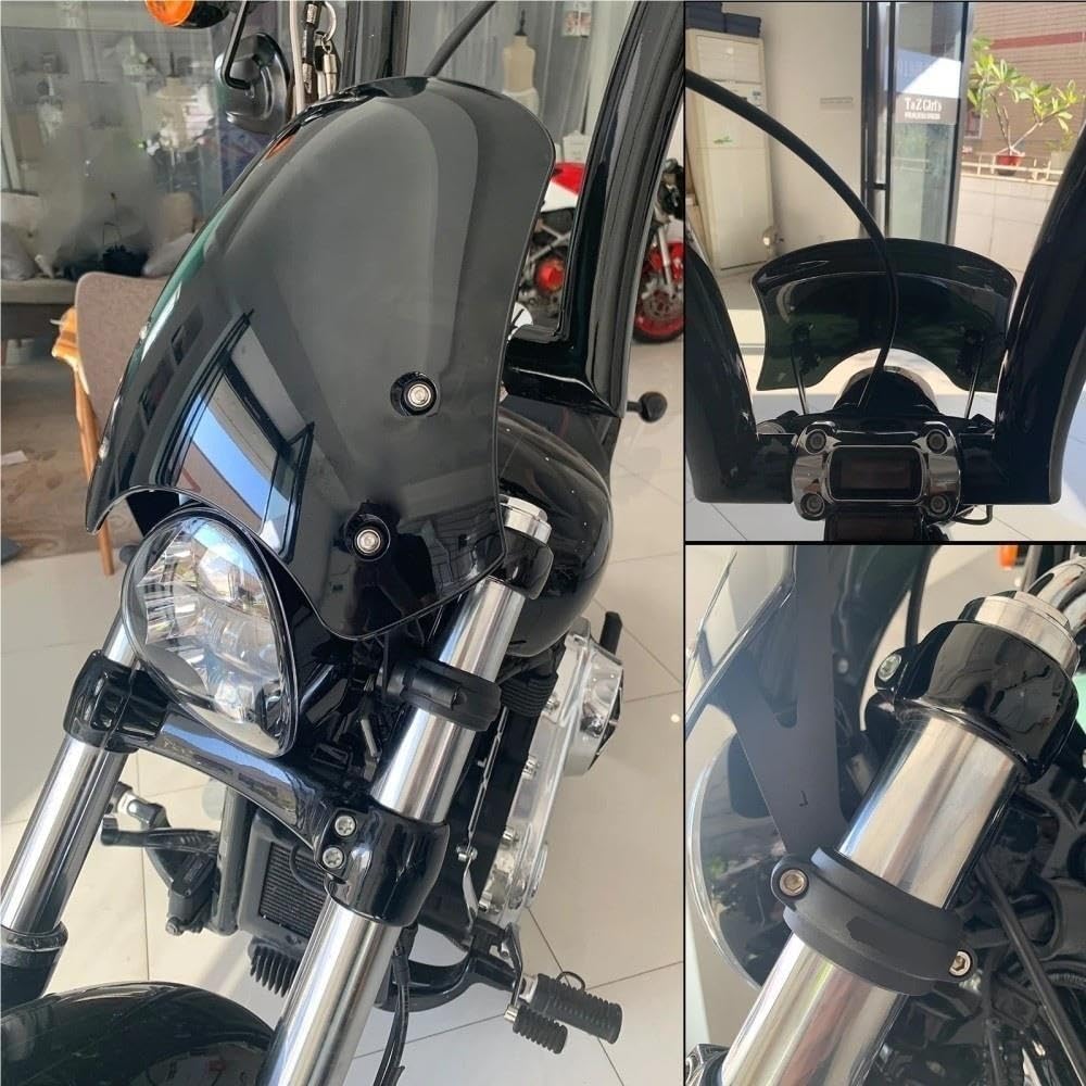 Dla Harley Dyna Softail 1996-2019 Owiewka Motocyklowa Szyba Motocyklowa