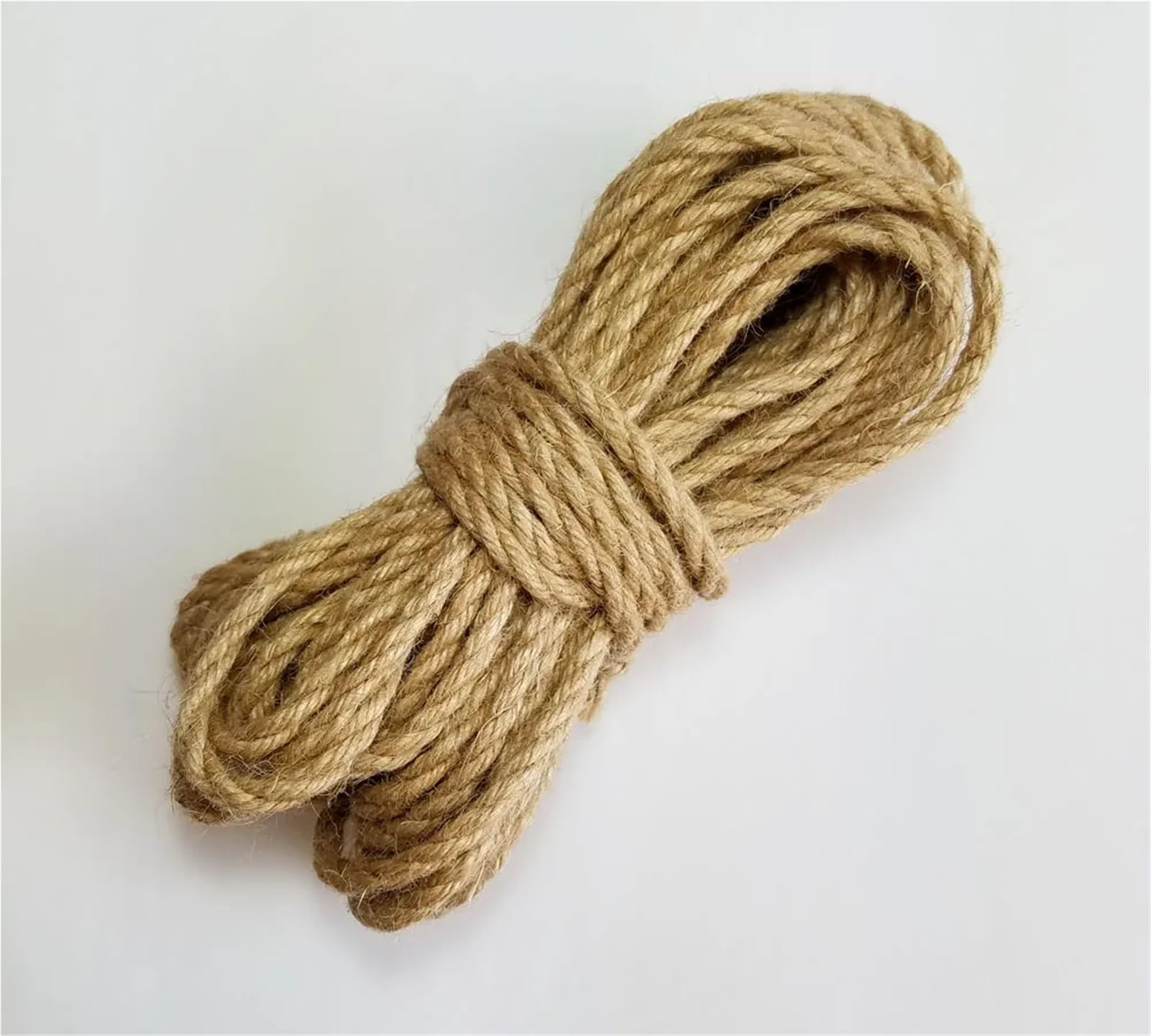 Cuerda De Yute Cuerda de Yute de 1 mm a 10 mm, Cordel for macramé, Ideal for decoración y Manualidades.(10mm)