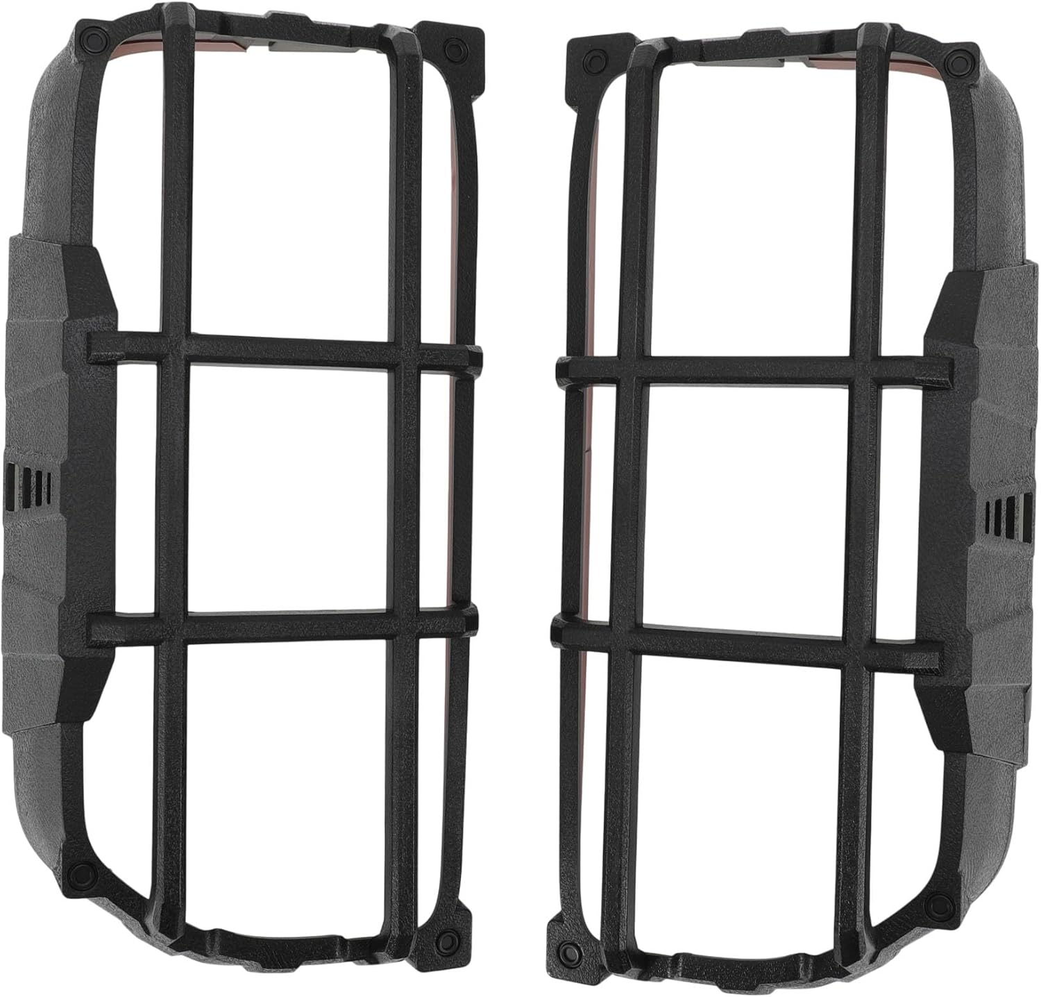 1Pair Tail Light Cover for Ford Bronco 2021-2025 Rear Light Guard Lamps Protector Tail Light Protector Trim Cover ABS Black(Not Fit for Bronco Sport)