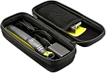 ProCase Etui rigide pour étrier électrique hybride et rasoir, sac de transport pour organisateur de voyage QP2520 QP2530 QP2620 QP2630 - Noir