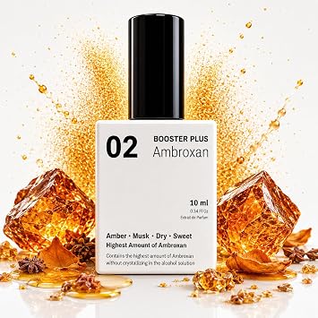 Equivalence PERFUME BOOSTER PLUS | AMBROXAN-MOLECULE 02 | Parfum for Men and Women | Powerful Scent Enhancer | Elegant Aroma | Extrait de Scent | Long Lasting 12-14 Hours | Bottle 10 ml