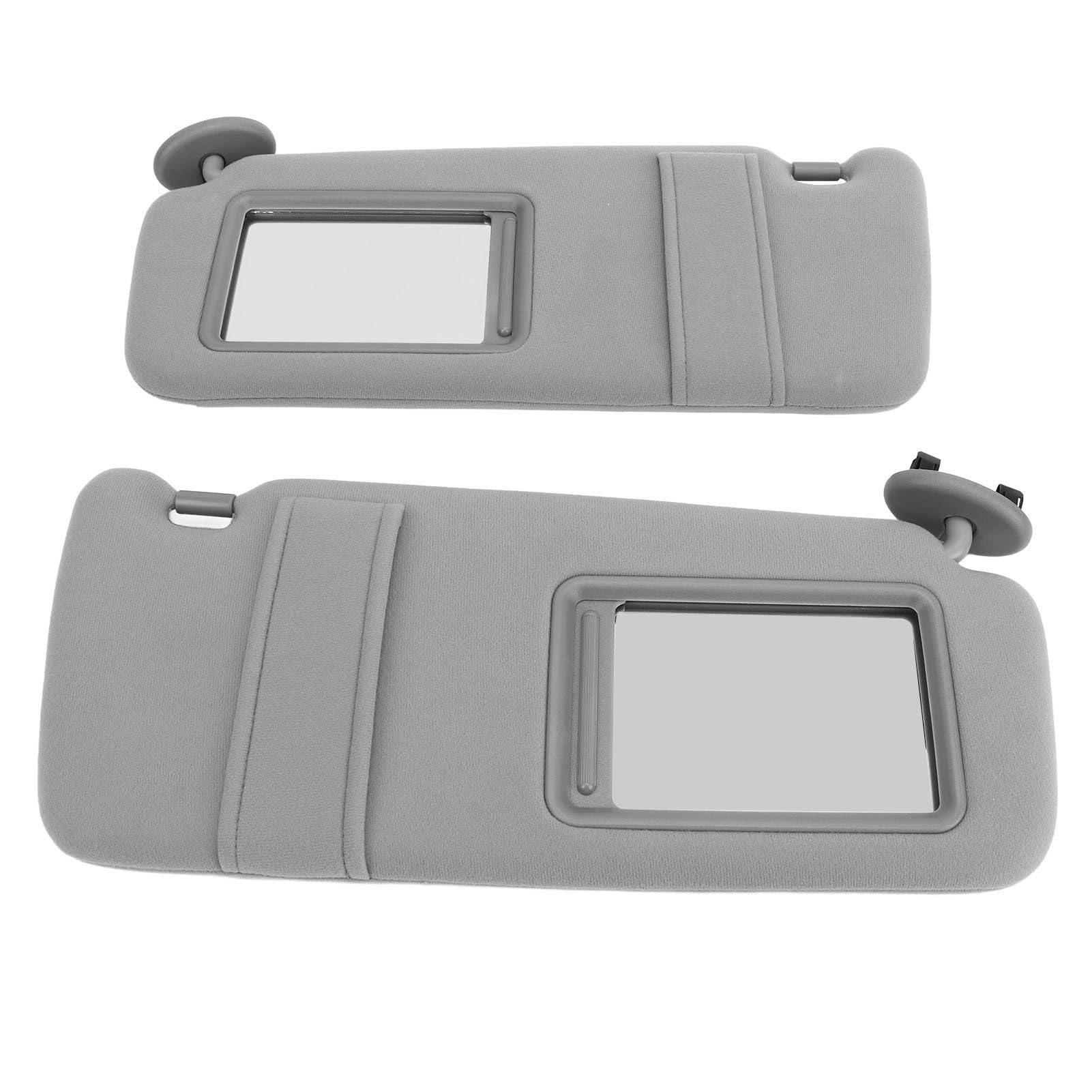 Generic 2007-2011 pour Pare-Soleil Absorbant la Lumière, 1 Paire de Pare-Soleil Gris avec Miroir pour côté Conducteur Gauche
