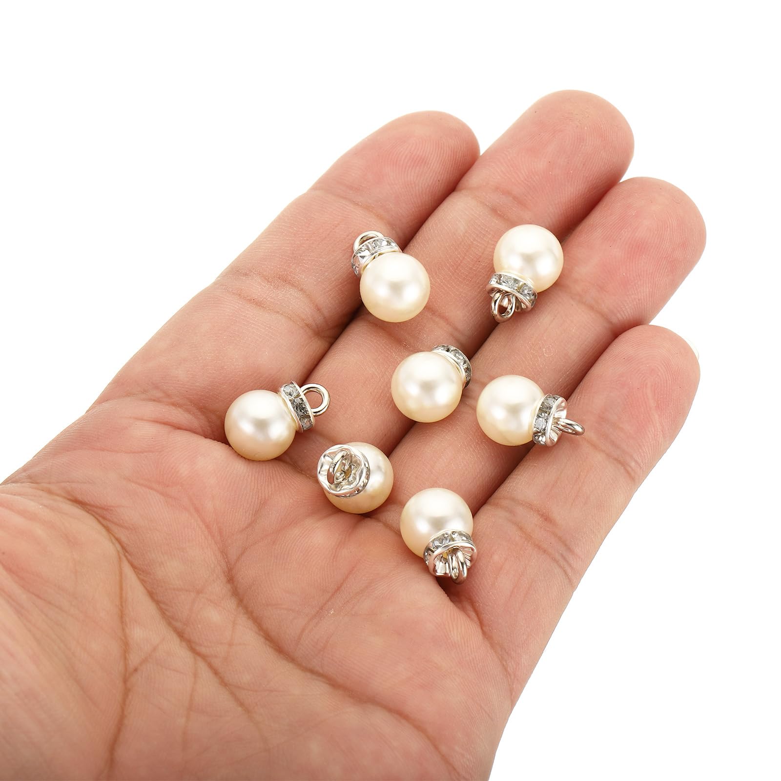 PATIKIL (14mm Pearl Charm - Image 4