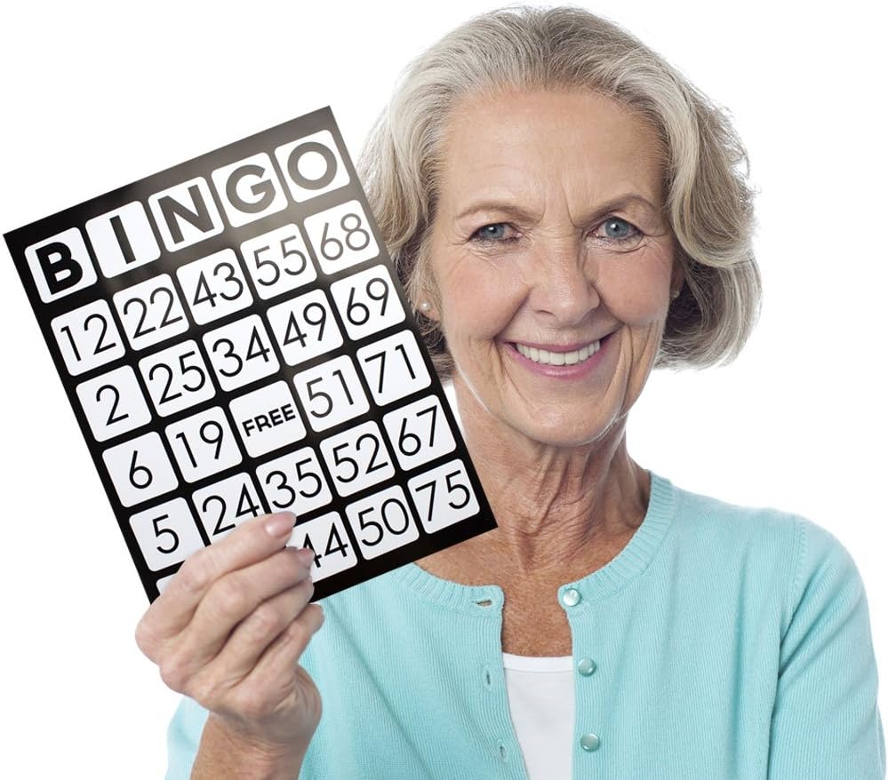 Gigantic Laminated Bingo Card Toys & Games