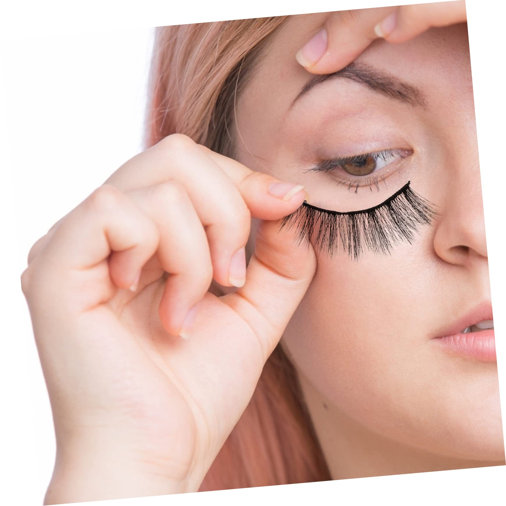 Healeved Eyelashes Naturali Fatte Mano Ciglia False Voluminose Per Trucco Naturale Accessori Per Salone Di Bellezza e Uso Personale