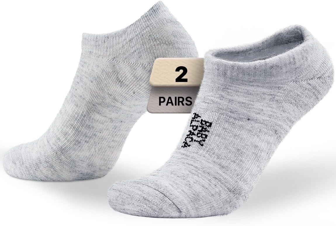 Alpaca Wool No Show Socks Lightweight Merino Hiking Socks Cushioned Breathable Moisture Wicking Anti Blister