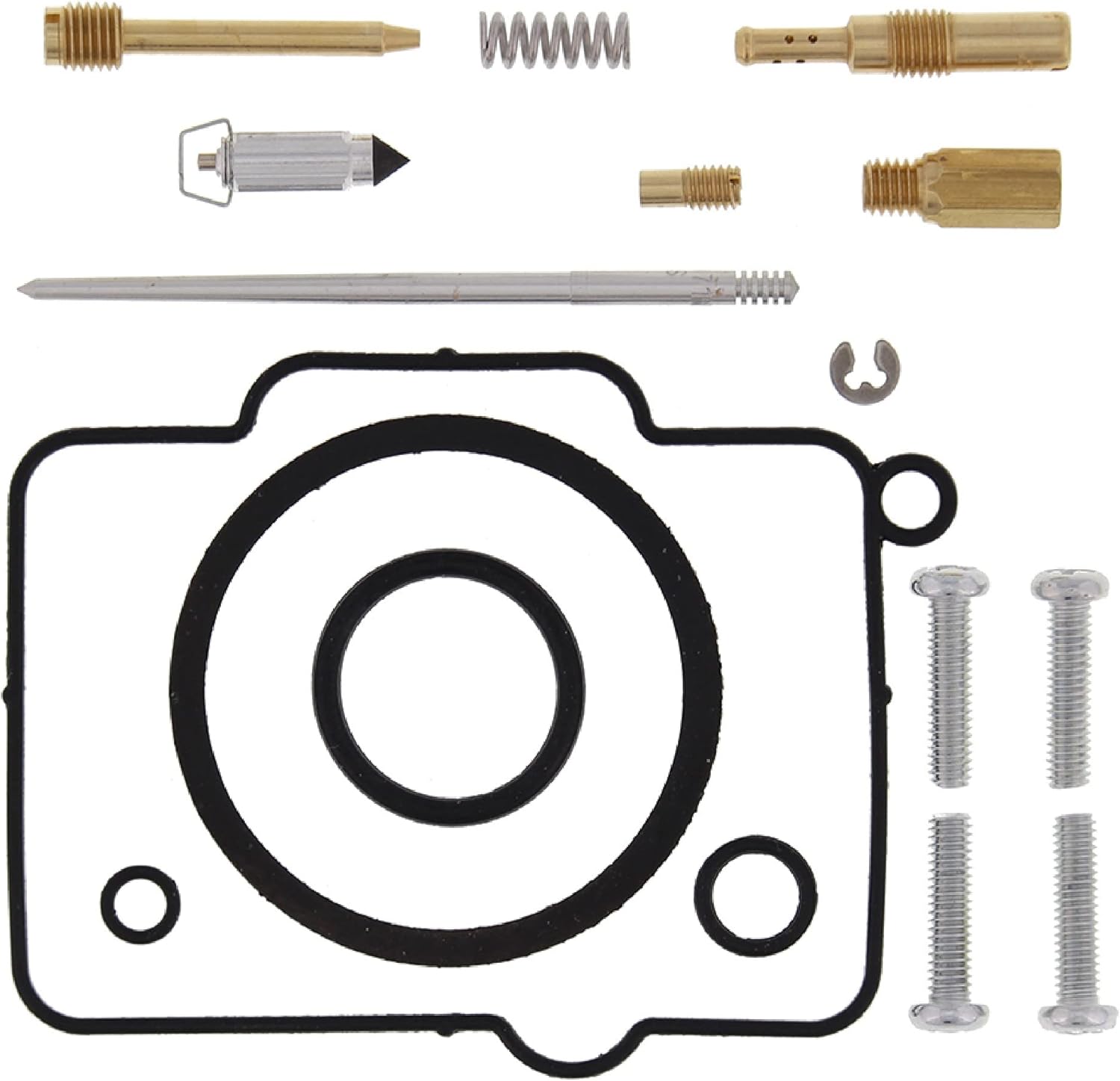All Balls Racing 26-1126 Carburetor Rebuild Kit Compatible with/Replacement For Suzuki RM 125 2000