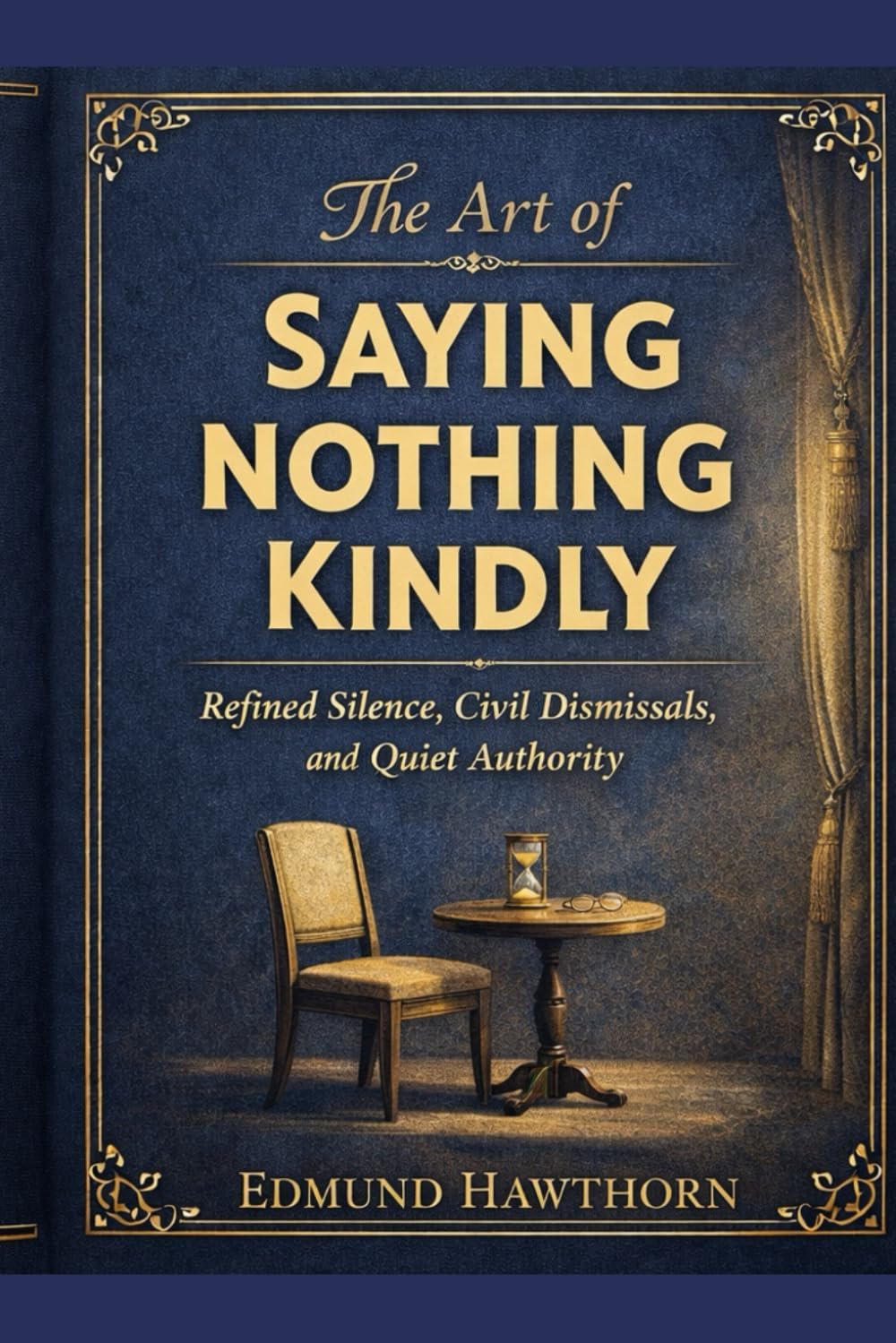 The Art of Saying Nothing Kindly: Refined Silence, Civil Dismissals, and Quiet Authority