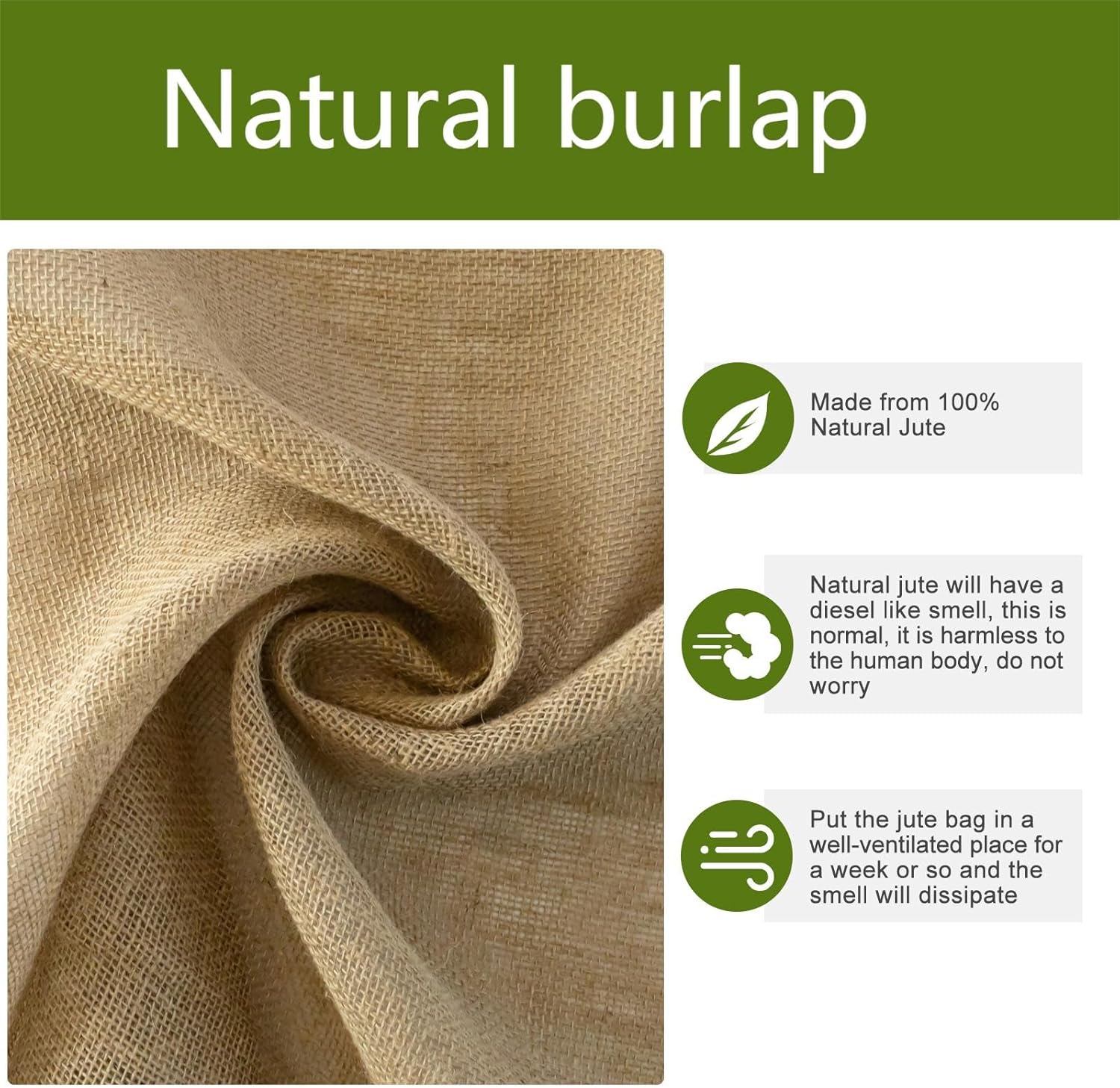Agfabric Burlap Plant Covers Freeze Protection, 63in x 48in Warm Plant Frost Blankets with Drawstring, Reusable Frost Protection Cloths for Outdoor Plants, 1 Pack