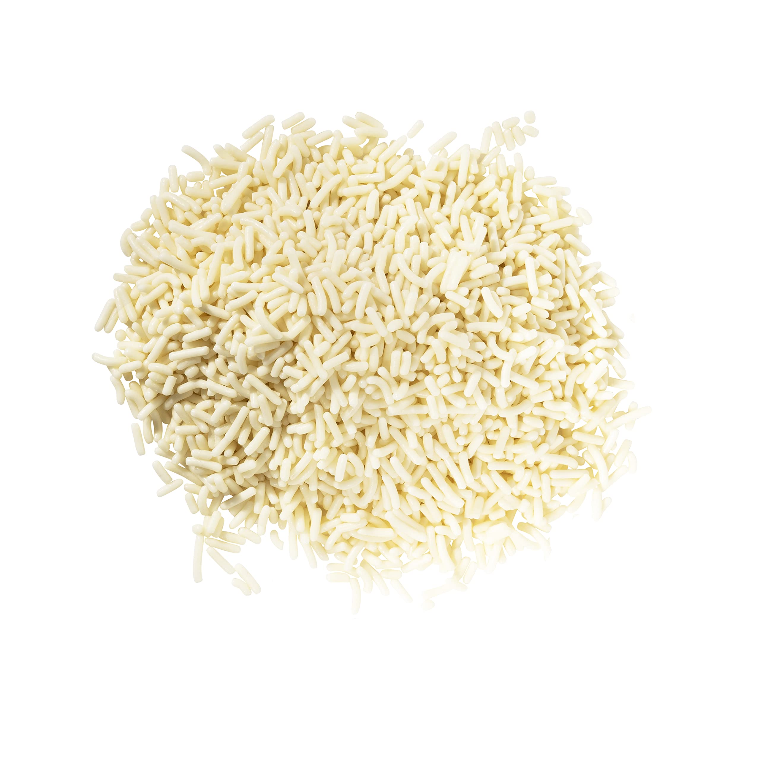 White Chocolate Flavored Sprinkles 8 oz