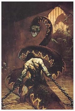 DUYIGCR Conan The Usurper by Francisco, Goya Canvas Posters Wall Art Bedroom Office Room Decor Gift Unframe-style 12x18inch30x45cm