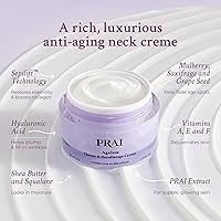 Vista 4 de PRAI Beauty Ageless Throat & Décolletage Neck Creme 6.8 Oz Crepe Erase, crema antiarrugas para mujeres, crema para el cuello, cremas para el cuello