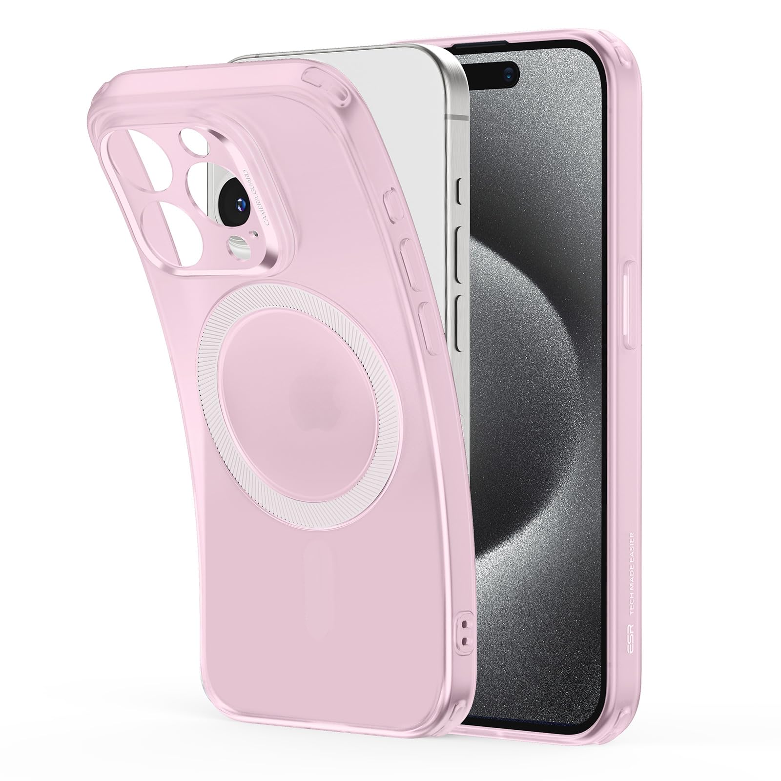 ESR für iPhone 12 Hülle und iPhone 12 Pro Hülle, Klar Silikon Transparente Polymer schutzhülle, Schlank weich flexibel Dünne Handyhülle für iPhone 12 und 12 Pro Case– Klar