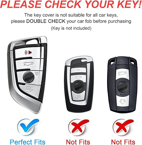 Miniatura 9 de Compatible con funda para llavero Mercedes Benz con accesorios para llavero, funda de protección completa de TPU suave premium para Mercedes Benz A,