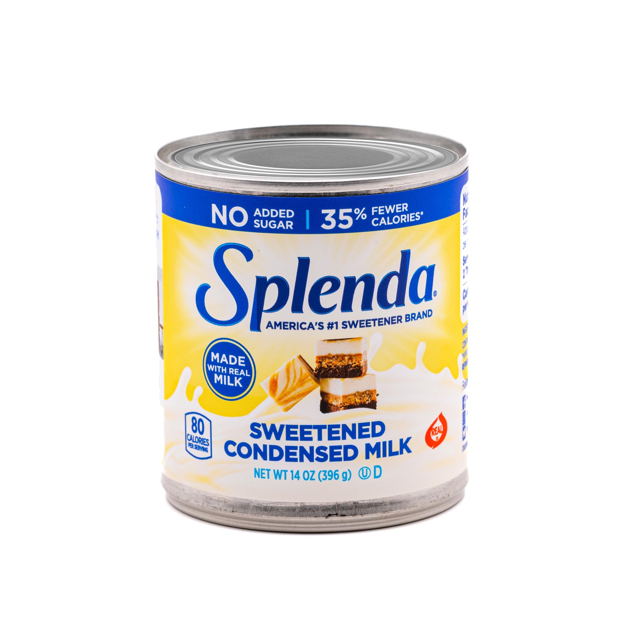 SPLENDAReduced Calorie Sweetened Condensed Milk, No Sugar Added, 14 Ounce Can