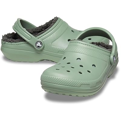 Crocs Classic Lined Clog Clog Shoes Moss/Multi