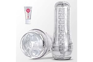 Fleshlight Clear Masturbator with 7.5" Depth
