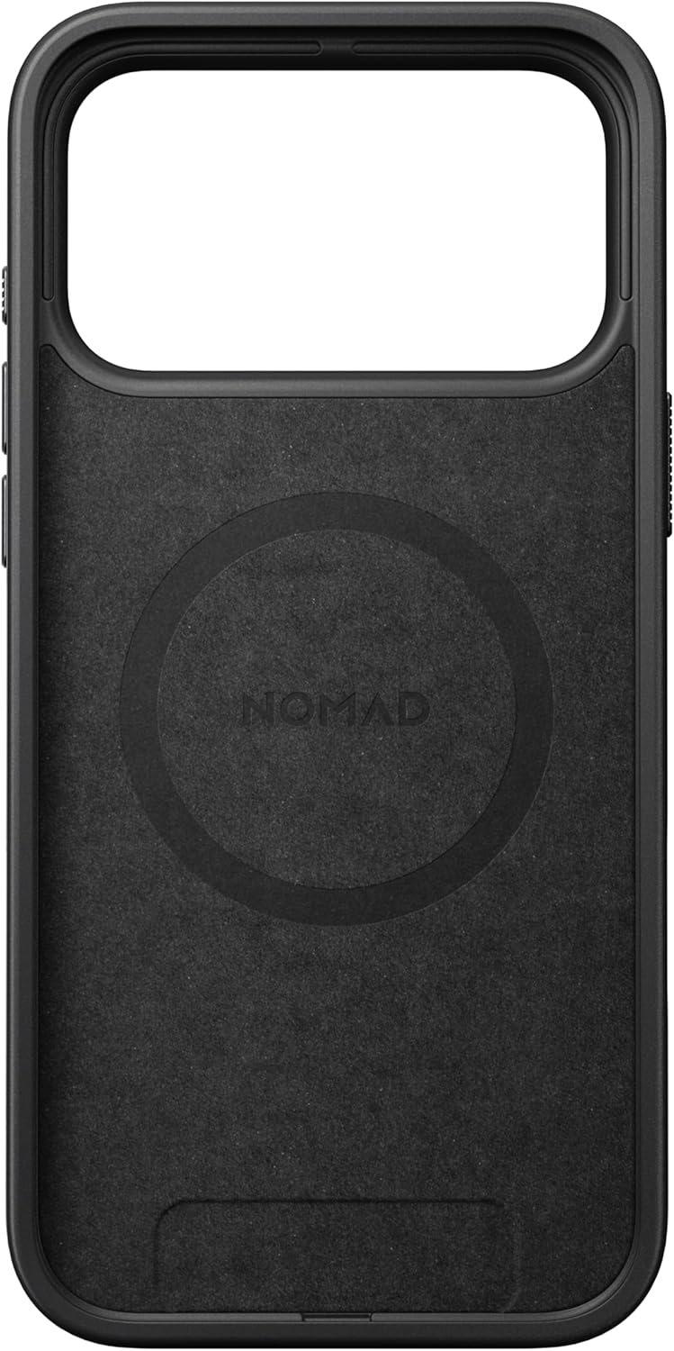 NOMAD Modern Sport Case Vulcan Black Compatible with iPhone 17 Pro Max Magsafe Charging, Phone Case for iPhone 17 Pro Max