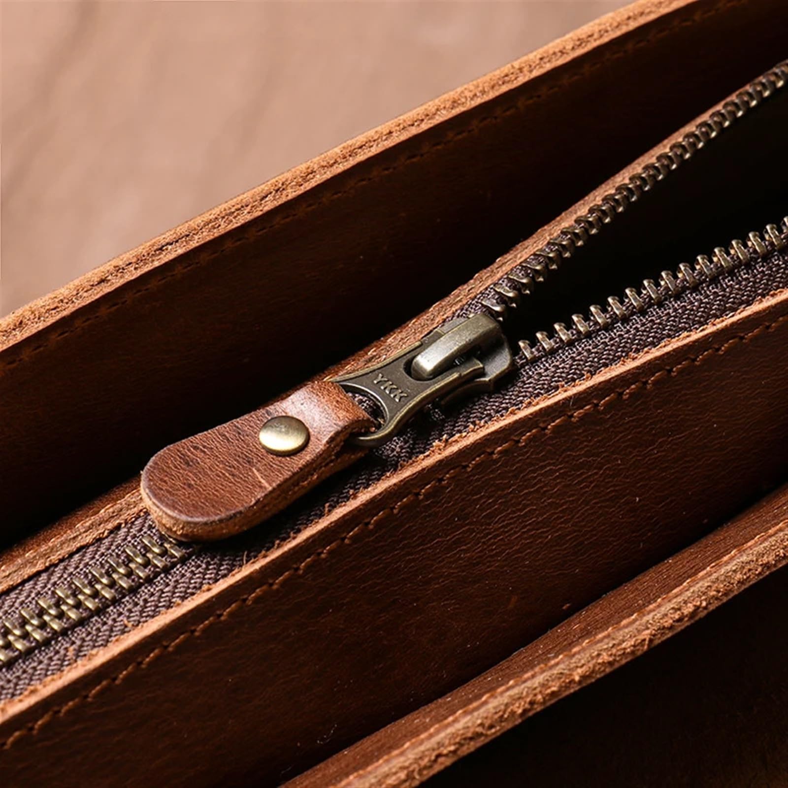 Borsa Per Pc Portatile Valigetta in pelle Borsa da uomo classica a tracolla di lusso Borse for computer ufficio for laptop 15 pollici