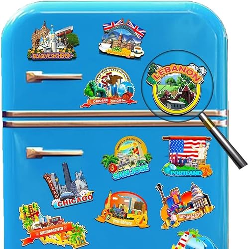 Miniatura 4 de Imán de madera para nevera de Playa del Carmen, México, 3D, monumentos de viaje, coleccionables, recuerdos, decoración hecha a mano -2004