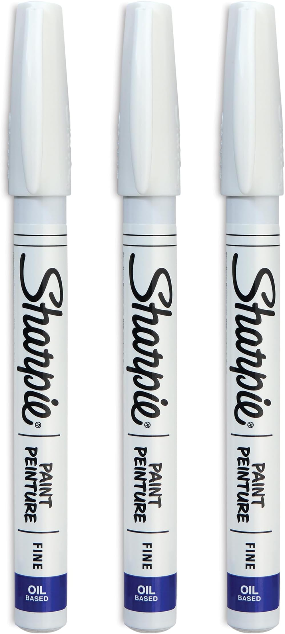 Sharpie Permanent Paint Marker, Fine Point [Set of 3]