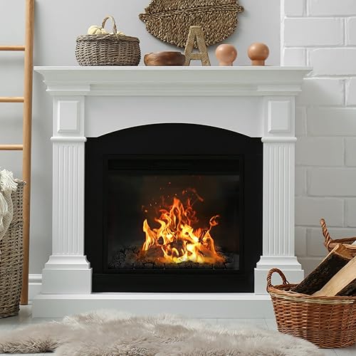 Miniatura 5 de GASPRO Rocas grandes de lava negra de 10 libras, 1-3 pulgadas, ideal para fogatas al aire libre, chimeneas interiores con propano y gas natural