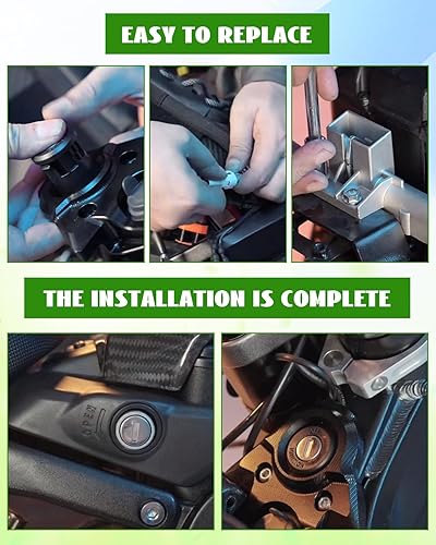 Miniatura 5 de Se adapta a Sur Ron Interruptor de Llave de Encendido Eléctrica Dirt Bike Juego de Llaves Cilindro de Bloqueo de Encendido para Surron Sur Ron X Sur