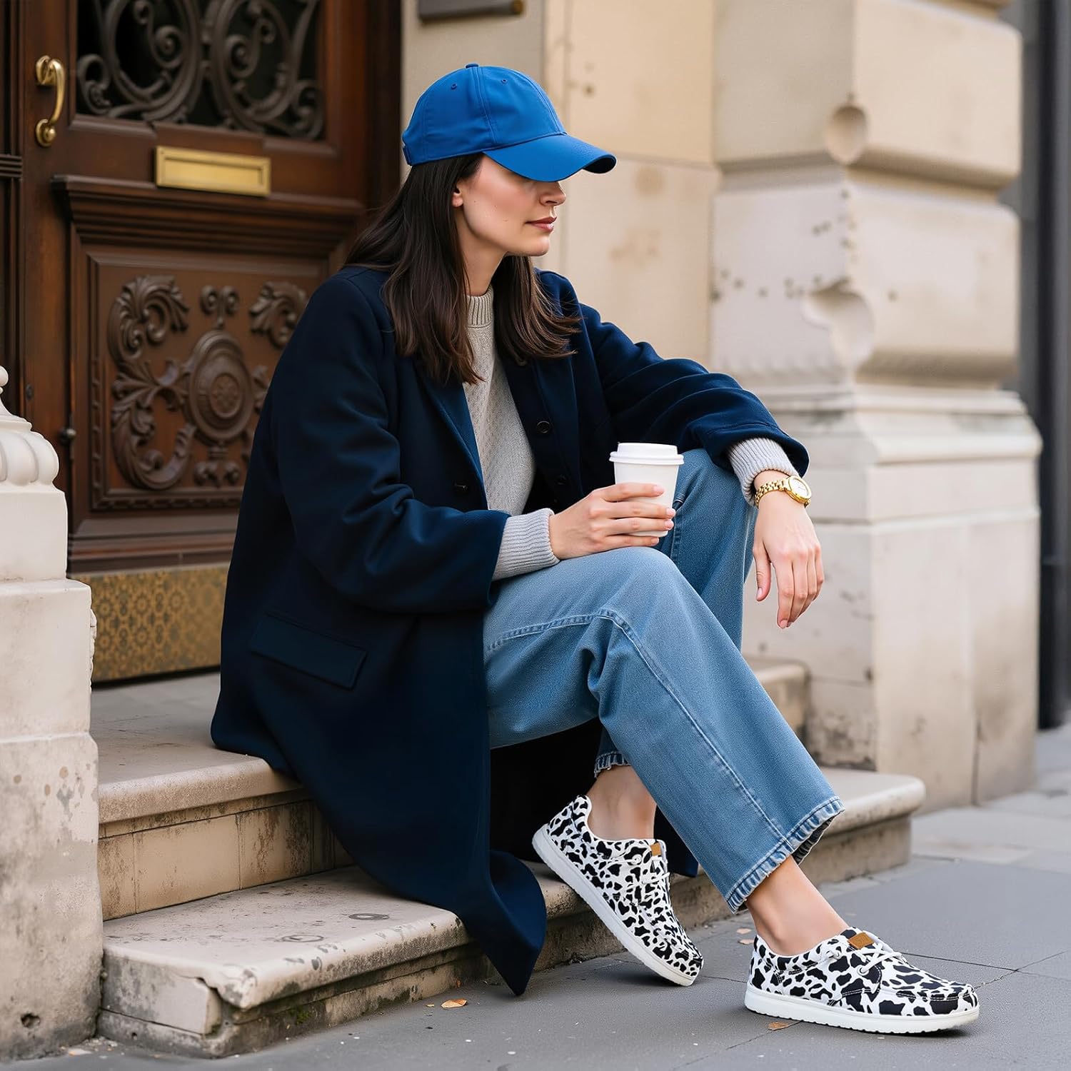 STQ Women's Lace up Loafers丨Orthopedic Comfotable Ultralight Boat Casual Shoes with Arth Support - Image 3