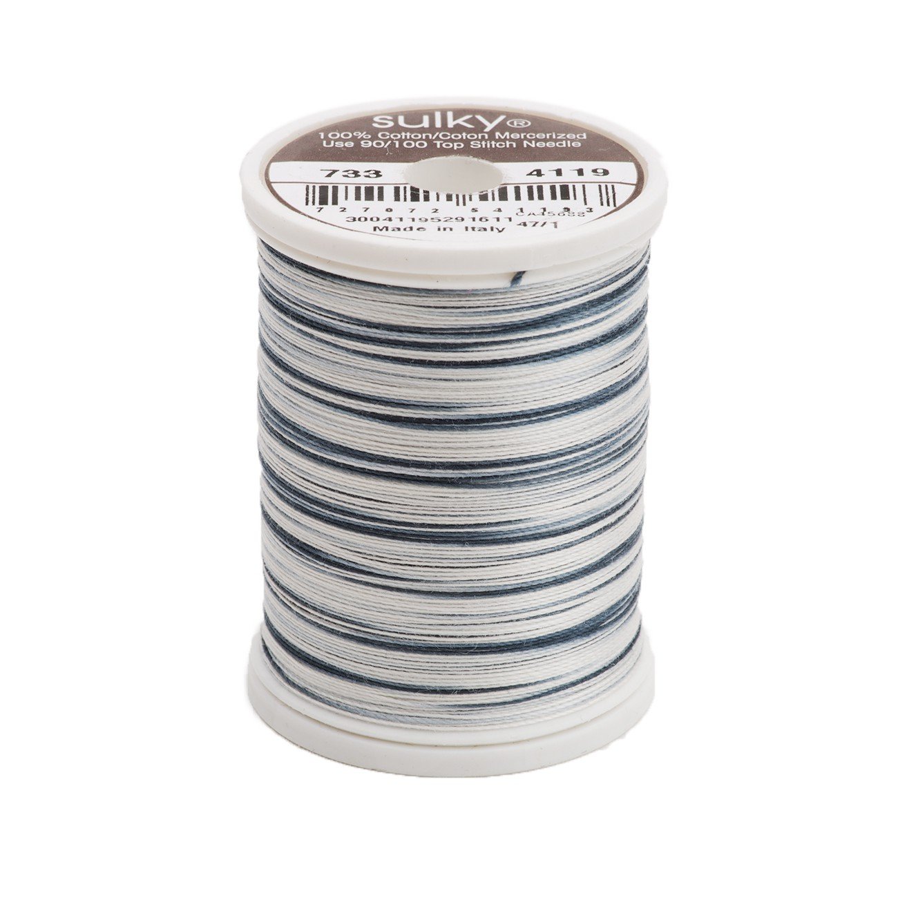 Fils Sulky Blendables Poids 30 Touches de Piano 500 Yd coton pour machine à coudre