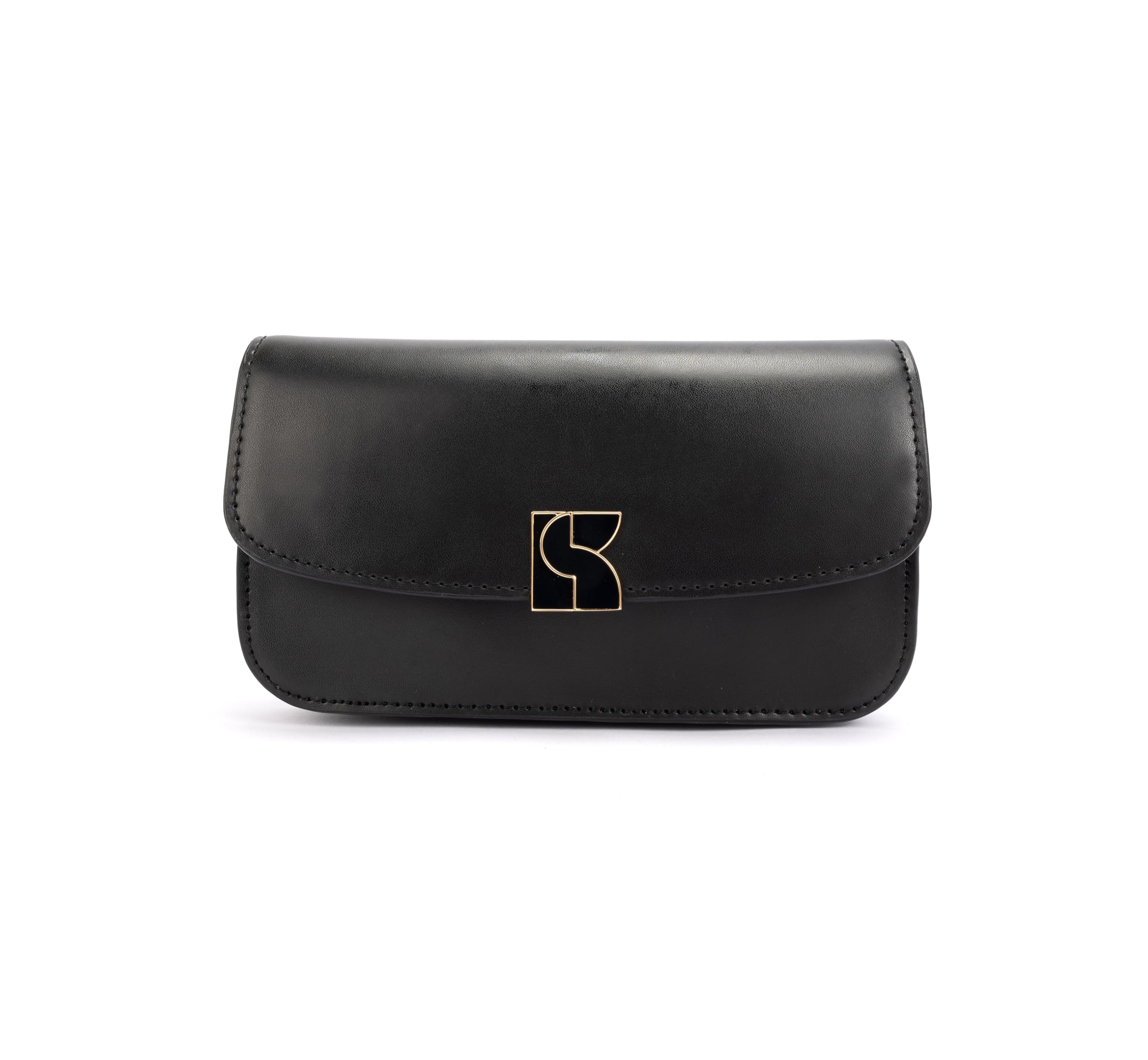 kate spade new york Women's Dakota Belt Bag, Removable Zip Pouch for Hands-Free Carrying, Ideal for Travel, Black, S/M