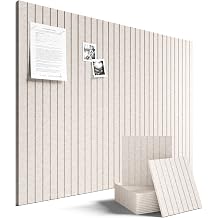 Fluxynara Large Felt Bulletin Board 48" x 36" Cork Board Alternative-12 Pack with 70 Safe Removable Adhesive Tabs, Cork Boards for Walls Cork Board for Home Office Classroom Pin Board (Oatmeal)