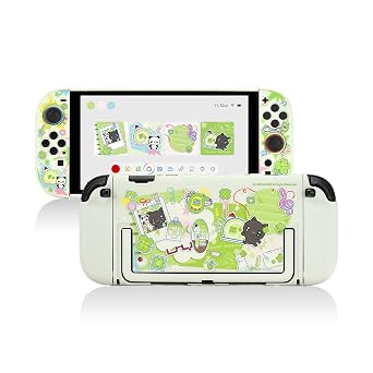 GeekShare Protective Case for Switch 2 (2025) Switch 2 Case Dockable Shell Compatible with Switch 2 Scratch-Resistant Shockproof (Lucky Notebook)