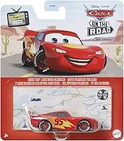 Vista 1 de Disney Pixar Cars Road Trip Lightning McQueen, escala 1:55
