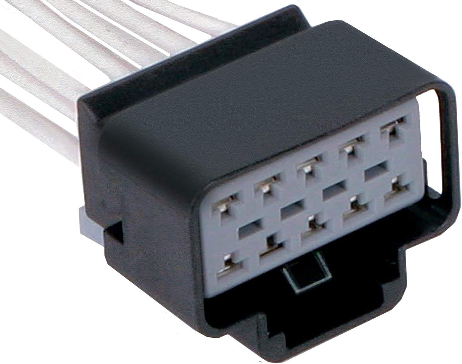 GM Genuine Parts PT1364 (15306309) 10-Way Female Black Multi-Purpose Pigtail