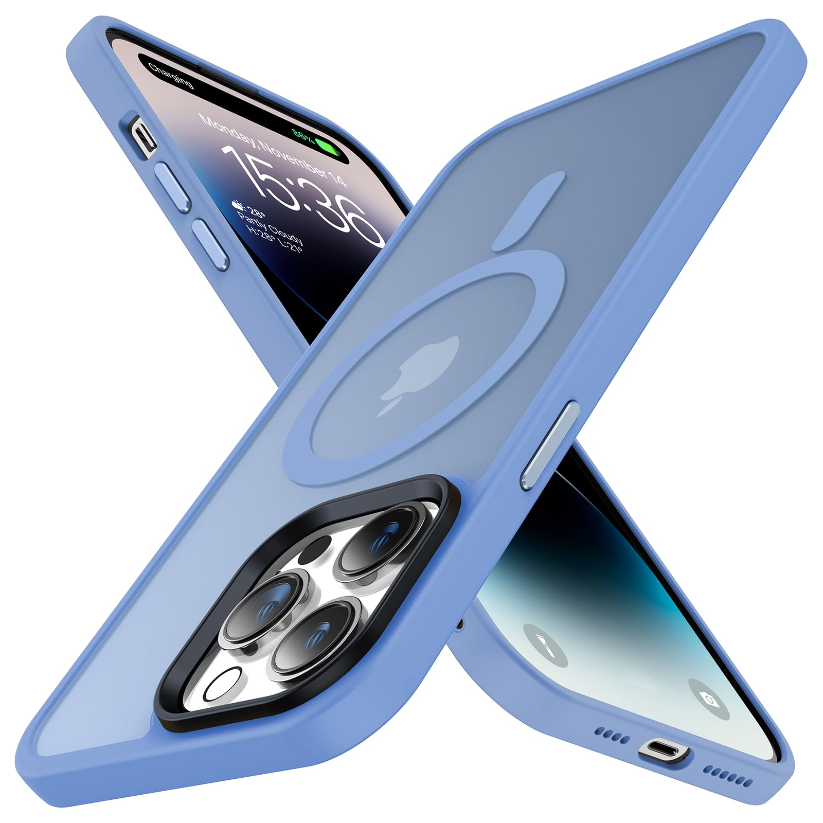 Coque iPhone 14 Pro Max antichoc MagSafe Meifigno - 8