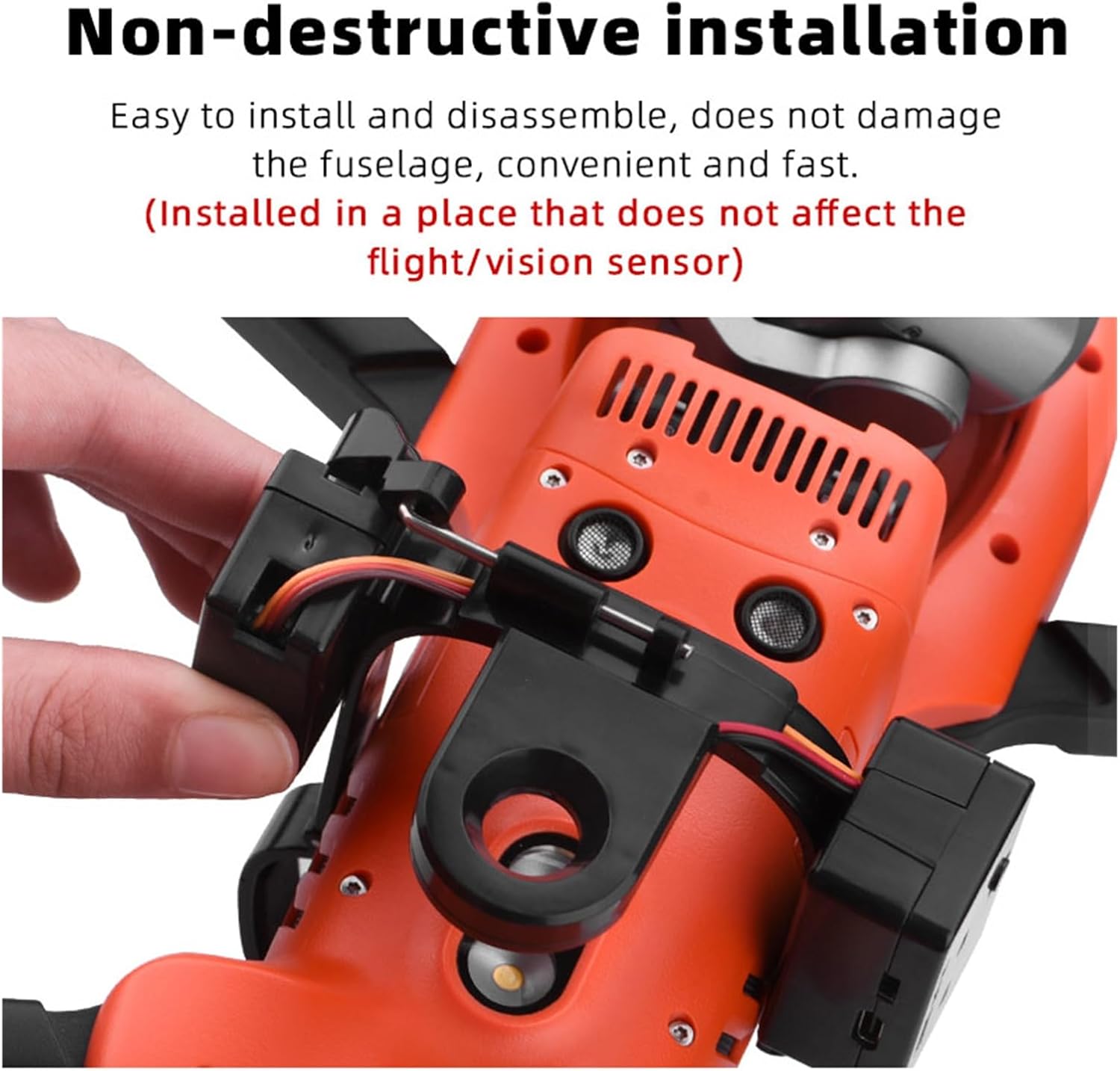 SeiZed Drone Dropping System for A-utel Robotics EVO II/II Pro Quick Release Fishing Bait Wedding Ring Gift Deliver Life Rescue Thrower