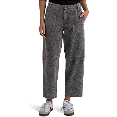 Брюки KUT from the Kloth Ashton Wide Leg Barrel In Grey